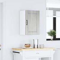 Keukenwandkast Porto bewerkt hout grijs sonoma eiken - thumbnail