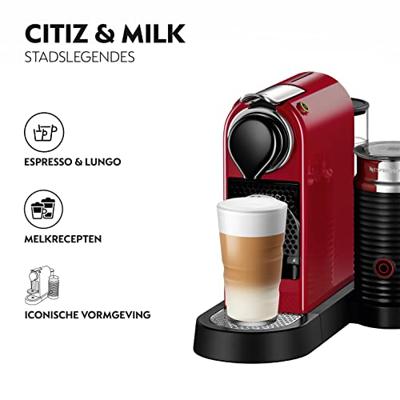 Krups Nespresso XN7615 Nespresso Rood Krups Nespresso XN7615 Nespresso Rood