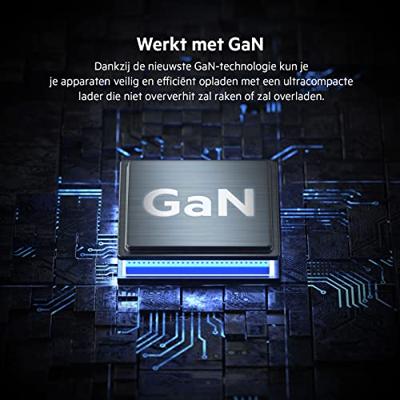 Belkin BoostCharge Pro 2-poorts USB-C GaN-wandlader met PPS (65 W) oplader