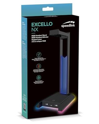 SPEEDLINK EXCELLO NX RGB Koptelefoonstandaard SPEEDLINK EXCELLO NX RGB Koptelefoonstandaard