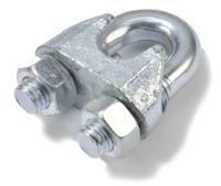 DX staaldraadklem gegalvaniseerd - M4 v/3-4 mm - SDK D0741 03 - thumbnail