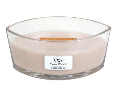 Woodwick Vanilla & Sea Salt Ellipse Candle