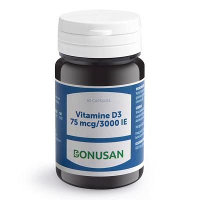 Bonusan Vitamine D3 75 Softgels