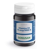 Bonusan Vitamine D3 75 Softgels - thumbnail