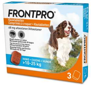 FRONTLINE FRONTPRO KAUWTABLETTEN L 3 TBL