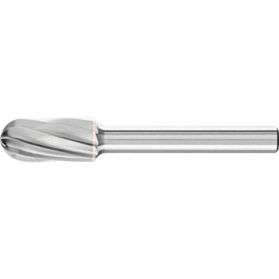 PFERD TOOLS 21105216 Freesstift Wals Lengte 60 mm Afmeting, Ø 10 mm Werklengte 20 mm Schachtdiameter 6 mm