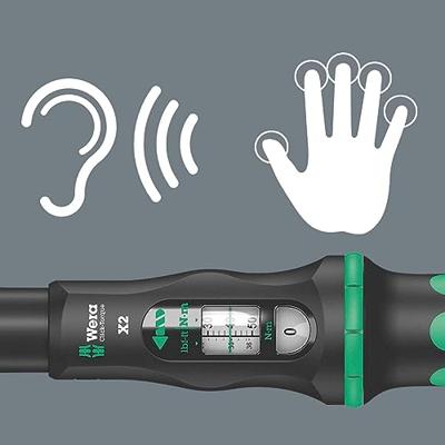 Wera Click-Torque X 5 draaimomentsleutel voor insteekgereedschappen, 14 x 18 mm, 60 - 300 Nm - 1 stuk(s) - 05075655001 - thumbnail