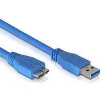 Delock kabel Micro USB: USB 3.0-aansluitkabel, A-stekker naar Micro-B-stekker, 2m - thumbnail