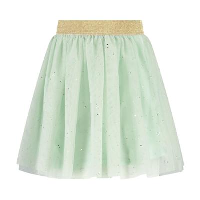 MAYCE zomer rok meisjes - mint groen - tule, glitter