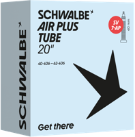 Schwalbe binnenband sv7-ap 20" 40/62-406 fv 40mm - thumbnail