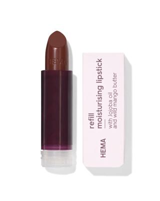 HEMA Navulling moisturising lipstick 61 cacao brown (bruin)