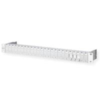 Metz Connect 130920-00-E 24 poorten Netwerkpatchpaneel 483 mm (19) Zonder connectoren 1 HE Grijs Niet ingericht - thumbnail