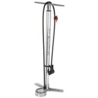 M-Wave Fietspomp met manometer aluminium 61 cm zilver - thumbnail