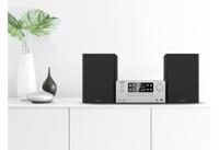 Kenwood M-925DAB-S Stereoset Bluetooth, AUX, USB, DAB+, Radio, CD, MP3 Incl. afstandsbediening 2 x 50 W Zilver - thumbnail