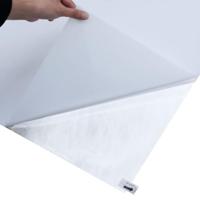 VidaXL Raamfolie statisch mat transparant wit 90x2000 cm pvc - thumbnail