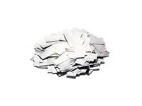 TCM FX Metallic Confetti rectangular 55x18mm, silver, 1kg - thumbnail