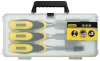Stanley handgereedschap Steekbeitelset Dynagrip 3Dlg. (12,18,25 mm) - 2-16-883 - thumbnail