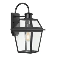 Perth Muurlamp Zwart - thumbnail