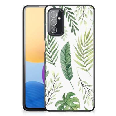 Samsung Galaxy M52 Bloemen Hoesje Leaves