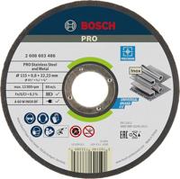 Bosch Accessoires Doorslijpschijf recht Best for Inox - Rapido A 60 W INOX BF, 115 mm, 22,23 mm, 0,8 mm 1 stuks - 2608603486 - thumbnail