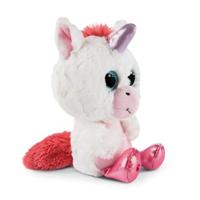 Nici glubschis pluchen knuffel eenhoorn milky-free, 15cm - thumbnail