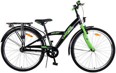 Volare thombike kinderfiets - jongens - 26 inch - zwart groen - 3 versnellingen