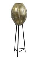 Light & Living Vloerlamp 'Kyomi' kleur Antiek Brons - thumbnail
