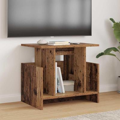 TV-standaard Oudhout 50 x 35 x 45 cm Bewerkt hout