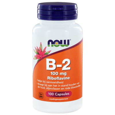 NOW B-2 100mg Capsules NOW B-2 100mg Capsules