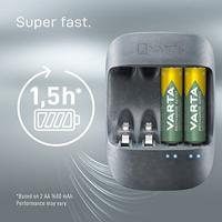 Varta 57680101451 Eco Charger, 800mAh 4 x AA, zwart - thumbnail