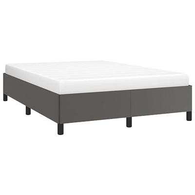 Bedframe kunstleer grijs 140x200 cm Bedframe kunstleer grijs 140x200 cm