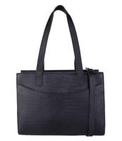 COWBOYSBAG LAPTOP BAG ELSTON 13 INCH-Croco Black - thumbnail