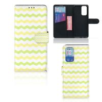 OnePlus 9 Pro | Telefoon Hoesje | Waves Yellow - thumbnail