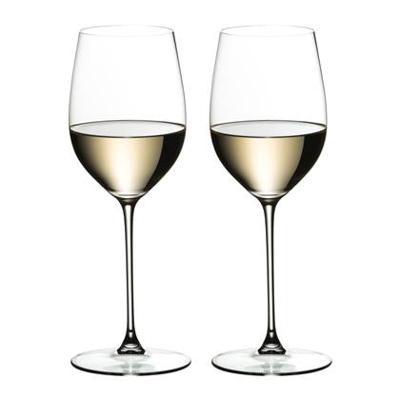 Riedel Witte Wijnglazen Veritas - Viognier/Chardonnay - 370 ml - 2 stuks
