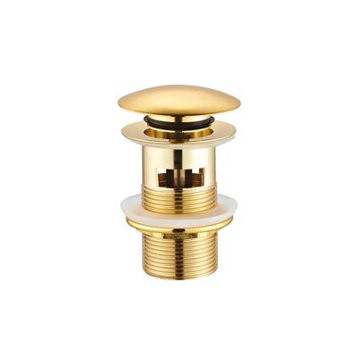 Afvoerplug Aquasplash Design Wastafel Pop Up 76 mm Messing Goud Aquasplash