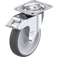 Blickle LE-PATH 125G-FI Zwenkwiel met rem Wieldiameter: 125 mm Draagvermogen (max.): 150 kg 1 stuk(s) - thumbnail