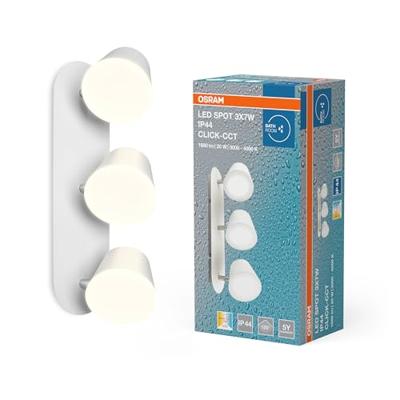 OSRAM HOMELIGHTING LED Spot 3 x 7W IP44 Click-CCT 4099854455087 LED-buitenlamp (wand)
