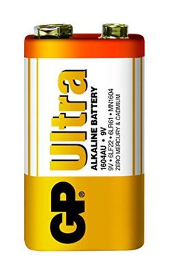 GP ULTRA 9 volt 6LR61 E-blok 3012540 GP ULTRA 9 volt 6LR61 E-blok 3012540