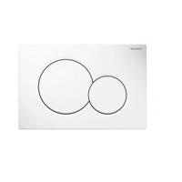 Geberit Sigma 01 bedieningspaneel glans wit voor Sigma reservoirs 8cm (UP720) en 12cm (UP320) - thumbnail