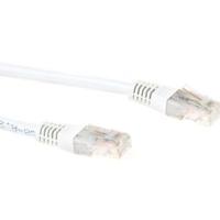 ACT IB8301 CAT6 U/UTP LSZH Patchkabel - Wit - 1 meter - thumbnail