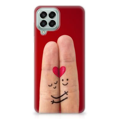Samsung Galaxy M33 | Sillicone Back Cover | Liefde - Origineel Romantisch Cadeau