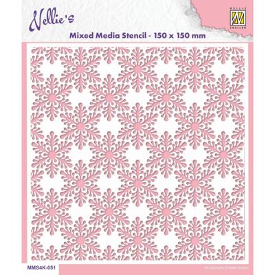Nellie's Choice • stencil snowflakes