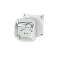 Hensel KF 0202 G Aftakkast (l x b x h) 93 x 93 x 62 mm Grijs IP66/IP67 1 stuk(s) - thumbnail