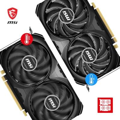 VGA MSI GeForce RTX 4060 Ti VENTUS 2X BLACK 8G OC - thumbnail