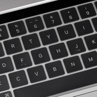 (EU) Keyboard bescherming - MacBook Pro 16 inch (2019) / Pro 13 inch (2020-2022) - Transparant - thumbnail