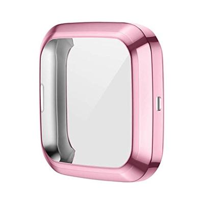 Fitbit Versa 2 Soft TPU case (volledig beschermd) - Roze Fitbit Versa 2 Soft TPU case (volledig beschermd) - Roze