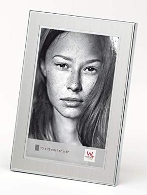 walther+ design PJ015S Wissellijst Papierformaat: 10 x 15 cm Zilver