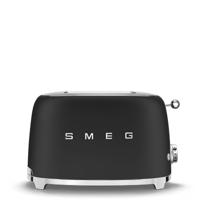 Smeg TSF01BLMEU broodrooster 2x2, mat zwart - thumbnail