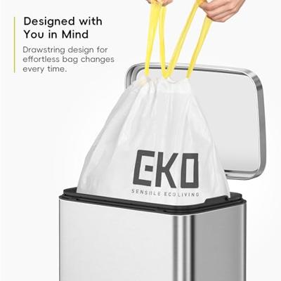 EKO afvalzak type d 18-21 liter rol met 20 afvalzakken