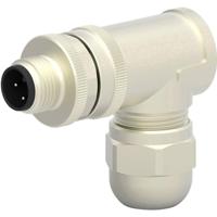 TE Connectivity T4113011031-000 Sensor/actuator connector, niet geassembleerd M12 Aantal polen (sensoren): 3 Stekker, haaks 1 stuk(s) - thumbnail